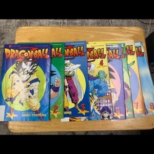 Sold Dragon Ball Manga Volumes 1–8 – VIZ Comics (English) – Akira Toriyama